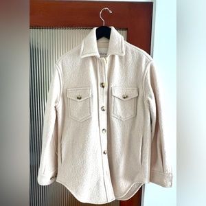 Women’s Aritzia SZ XS Shacket Cream